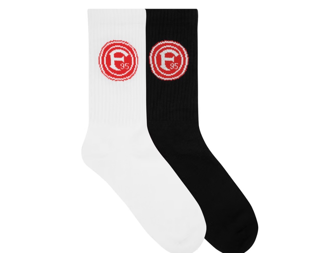 Fortuna Düsseldorf Sneakersocken "Streifen"2er-Set