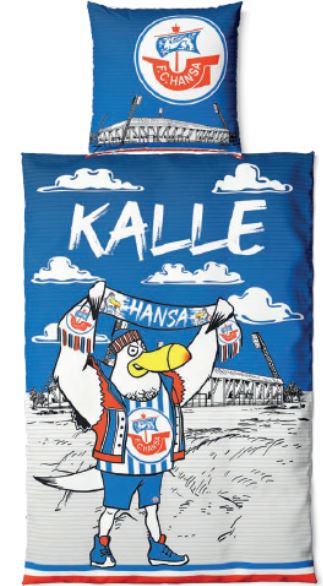 Hansa Rostock Bettwäsche Kalle
