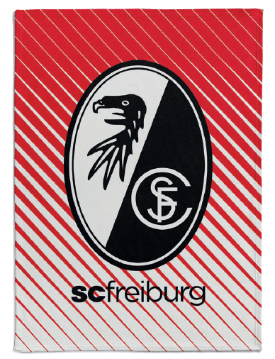 SC Freiburg Fleecedecke "Verlauf"