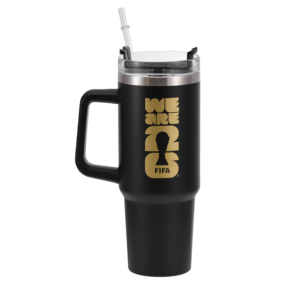 FIFA26 "30oz Trophy Tumbler
-Black" 880ml