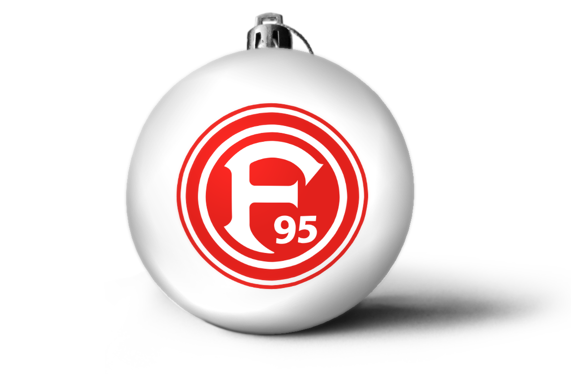 Fortuna Düsseldorf Christbaumkugel 4er-Set