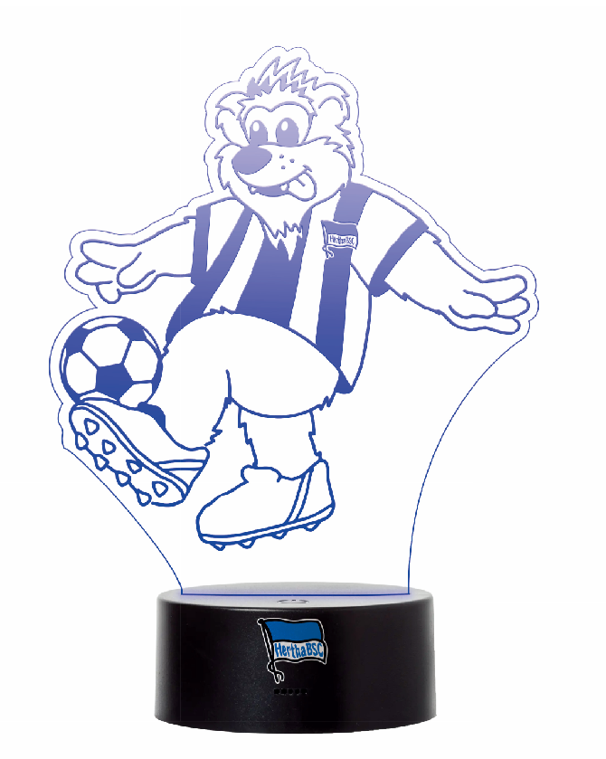 Hertha BSC LED Licht Herthinho