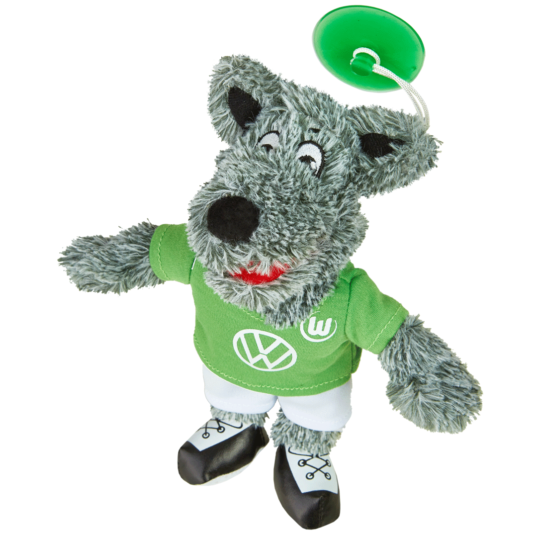 VfL Wolfsburg Wölfi mit Saugnapf