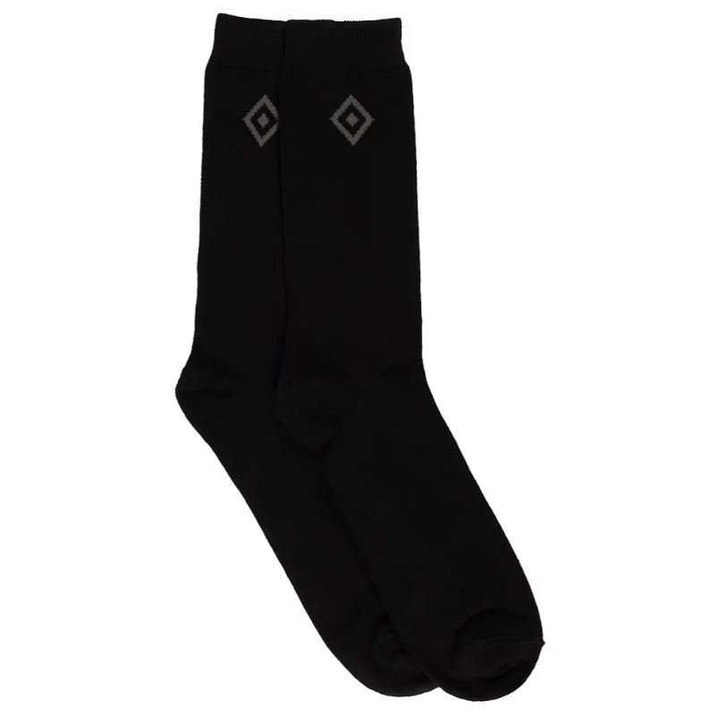 HSV Businesssocke 2er Set "Raute Schwarz"