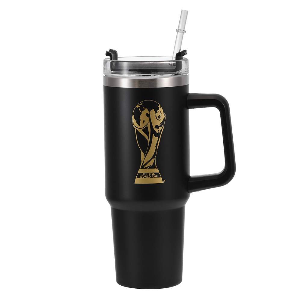 FIFA26 "30oz Trophy Tumbler
-Black" 880ml