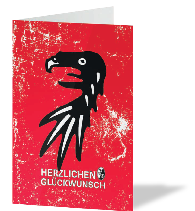 SC Freiburg Glückwunschkarte "Sound"